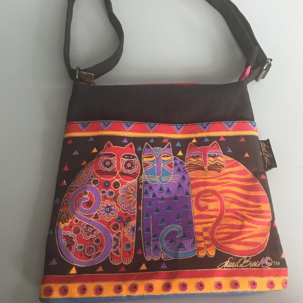 Laurel Burch cat purse